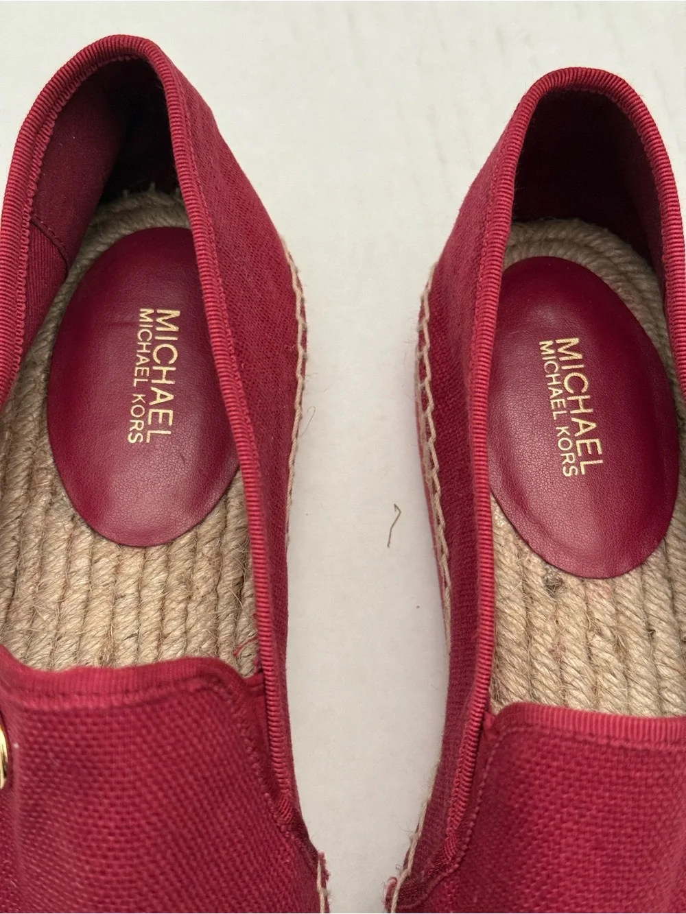 Michael Kors Berry Slip-On Espadrille Size 10
